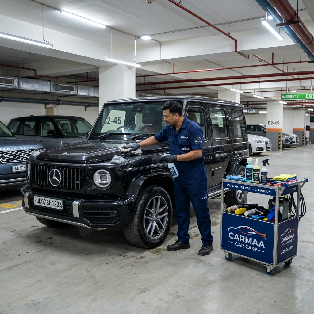 How to protect and care for your car in basement apartment parking