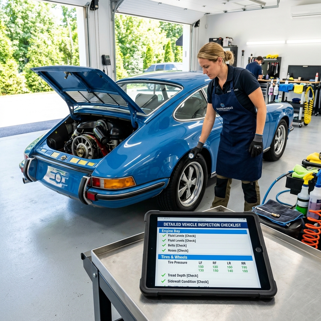 Car maintenance checklist for summer