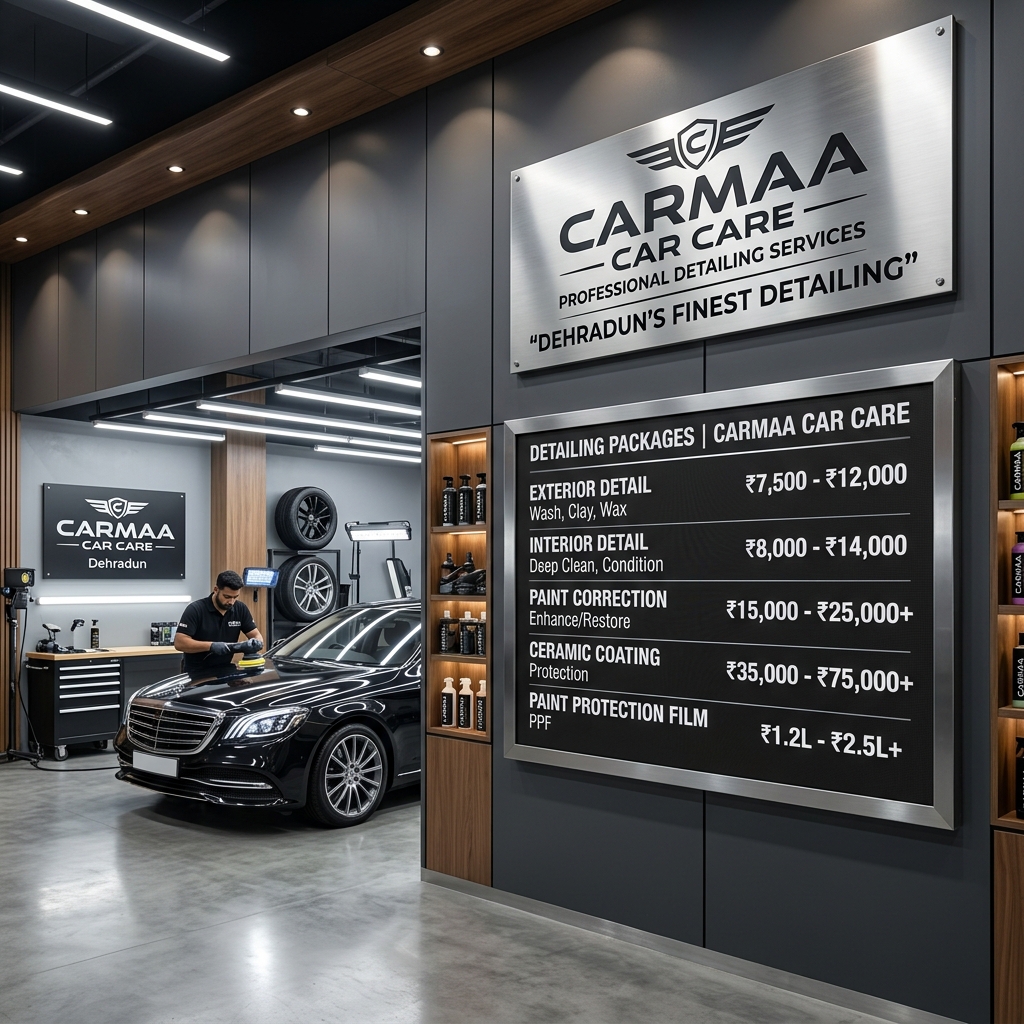 Regional Pricing: What's the Cost of a Full Car Detailing Service in Dehradun?