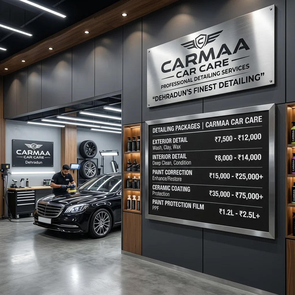 Regional Pricing: What's the Cost of a Full Car Detailing Service in Dehradun?