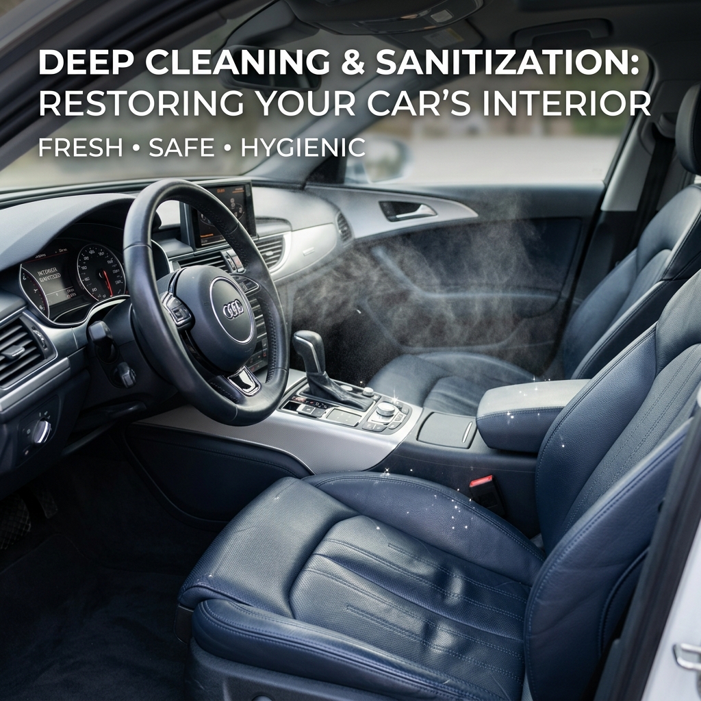 How to clean car interior at home like a professional