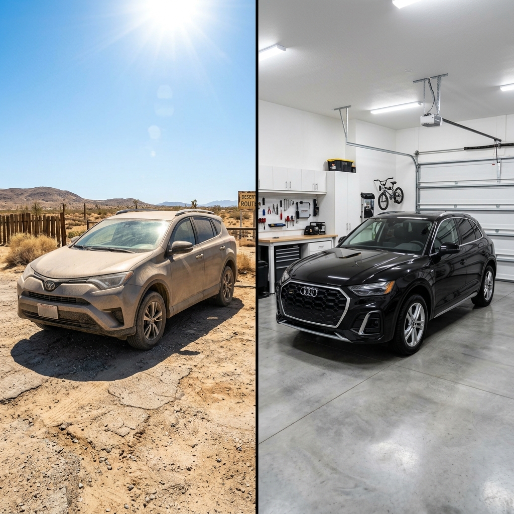 Open vs Covered Parking