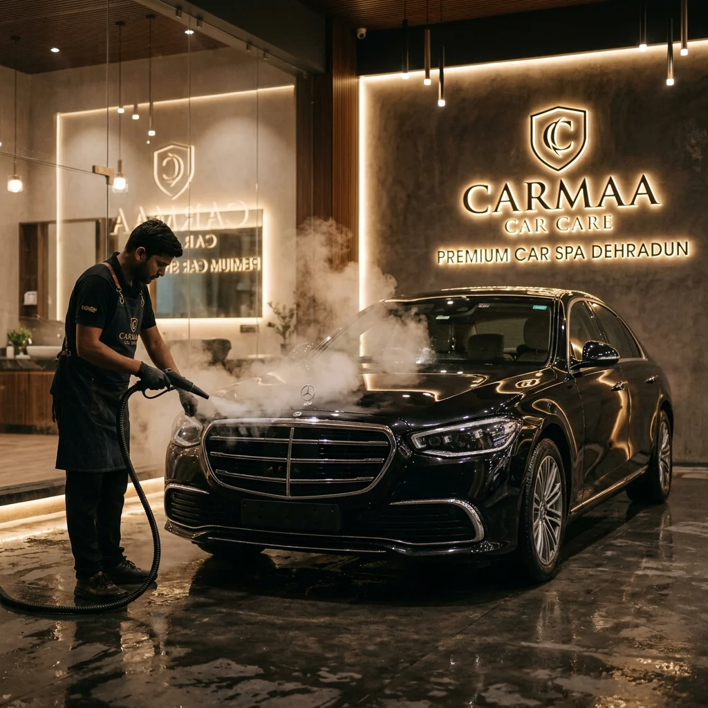 Professional car spa and detailing service
